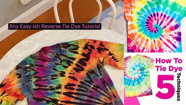 45+ Tie Dye Tutorial Easy