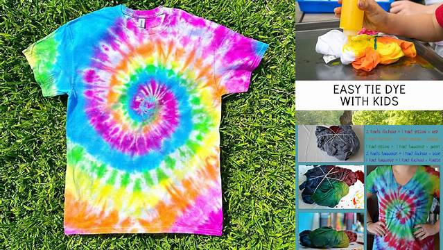 24+ Tie Dye Tutorial For Kids