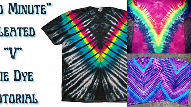 91+ Tie Dye V Pattern