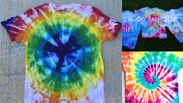 41+ Tie Dying Shirts Techniques