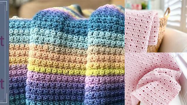 80+ Tiffany Hansen Easy Crochet Baby Blanket Patterns Free