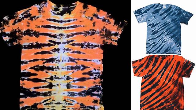 20+ Tiger Stripe Tie Dye