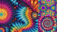 60+ Trippy Tie Dye Patterns