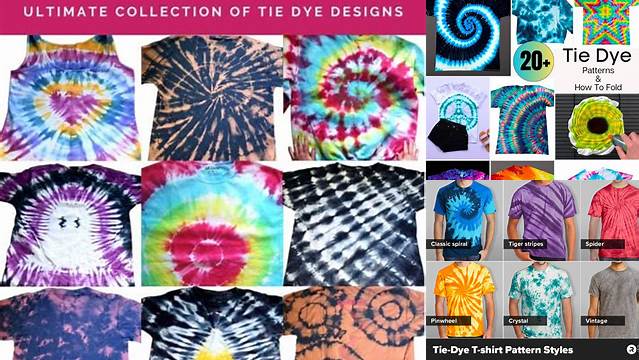 31+ Type Of Tie Dye Patterns