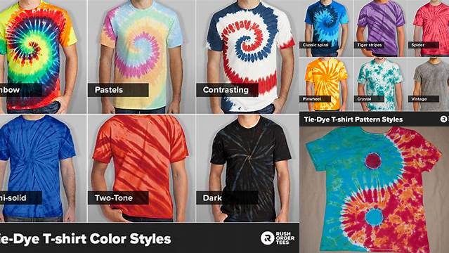 27+ Types Of Tie Dye Shirt Designs