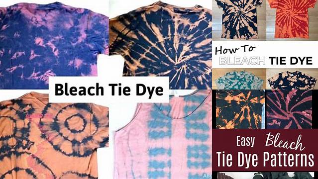 68+ Unique Bleach Dye Patterns