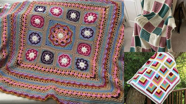 21+ Unique Granny Square Blanket Patterns