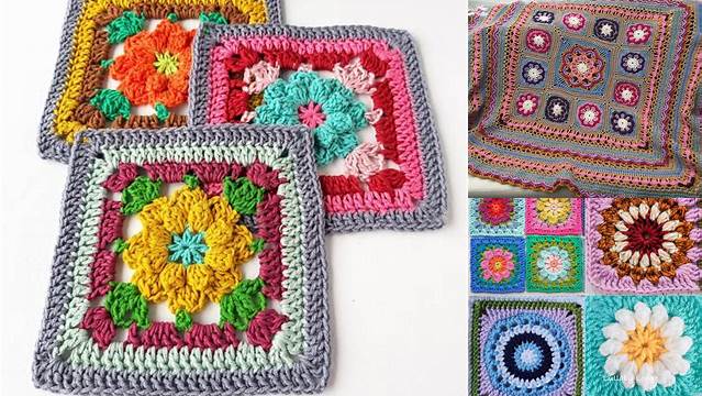 10+ Unique Granny Square Patterns Free