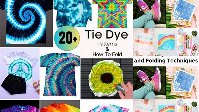 85+ Unique Tie Dye Folds