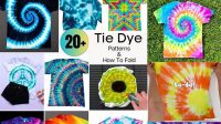 59+ Unique Tie Dye Patterns Step By Step For Beginners