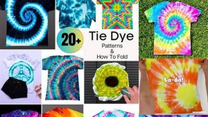 73+ Unique Tie Dye Patterns Step By Step