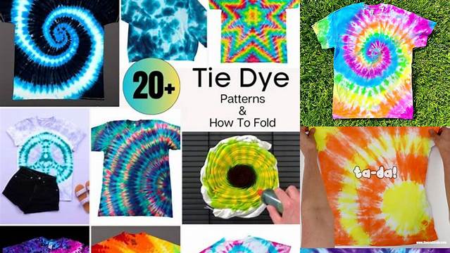 73+ Unique Tie Dye Patterns Step By Step