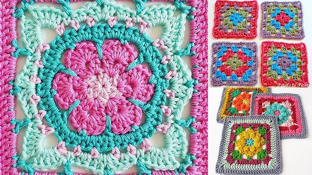 granny square crochet pattern