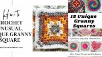 67+ Unusual Granny Square Crochet Patterns Free Youtube