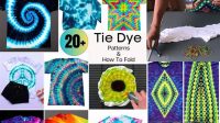 73+ V Fold Tie Dye