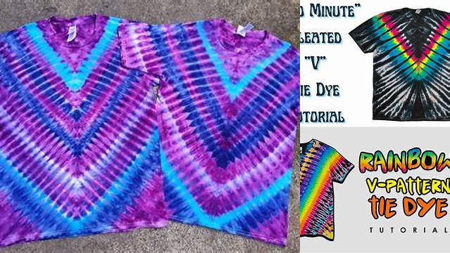 39+ V Shaped Tie Dye Patterns