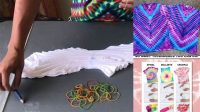 79+ V Tie Dye Technique