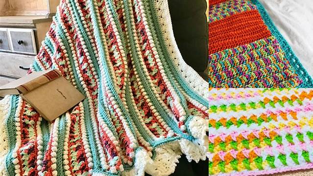 29+ Variegated Crochet Blanket Patterns