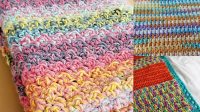 57+ Variegated Yarn Crochet Blanket