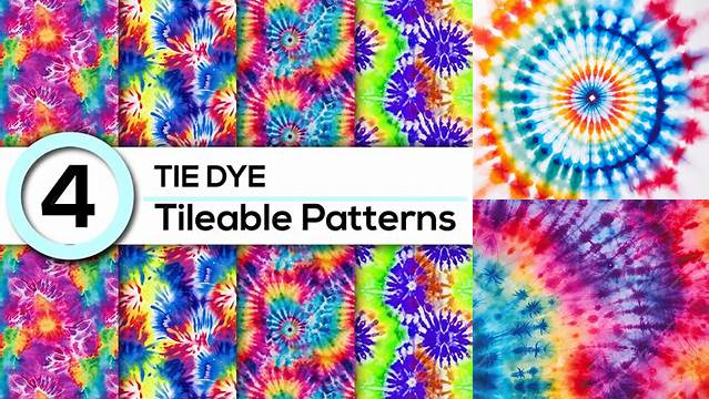 74+ Vibrant Tie Dye Patterns