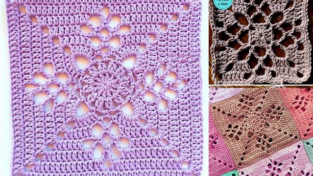 40+ Victorian Granny Square Patterns Free