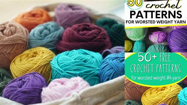 56+ What To Crochet With Worsted Weight Yarn