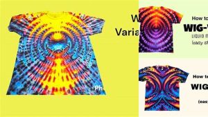 52+ Wig Wag Tie Dye Folding Techniques With Pictures