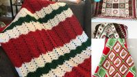 3+ Xmas Crochet Blanket Patterns