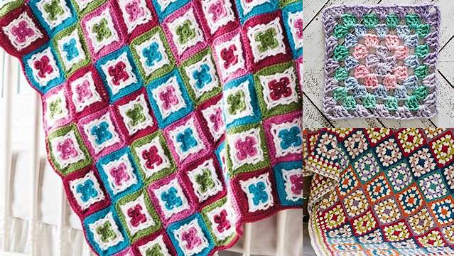 16+ Youtube Granny Square Blanket Patterns Free