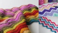 6+ Zig Zag Crochet Blanket Pattern For Beginners