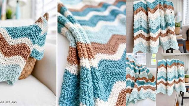 16+ Zig Zag Crochet Blanket