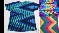 34+ Zig Zag Tie Dye Fold