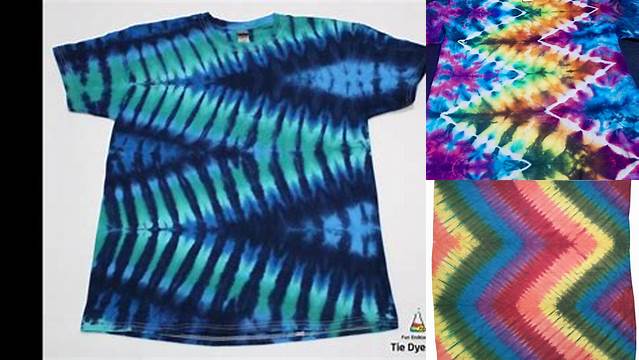 34+ Zig Zag Tie Dye Fold