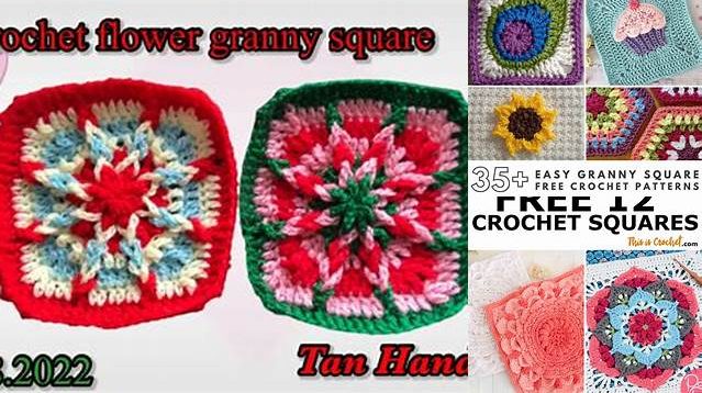 1036+ Japanese Granny Square Patterns