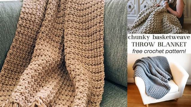 1040+ Chunky Crochet Blanket Pattern Uk