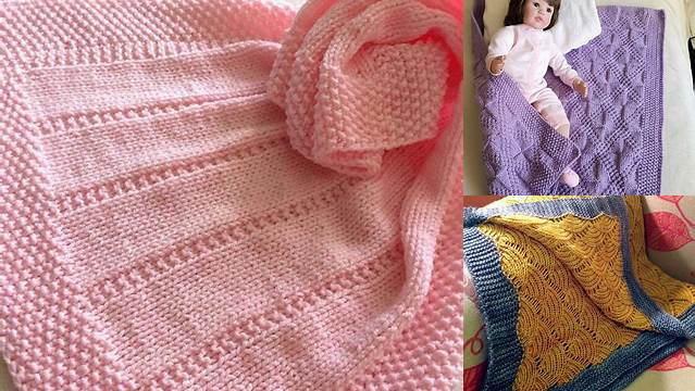 1072+ Free Reversible Knitting Patterns For Baby Blankets