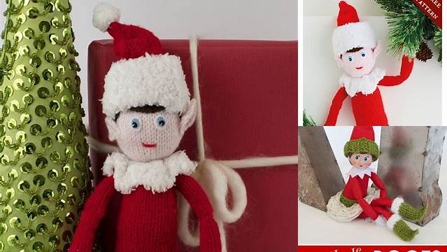 1140+ Free Knitting Pattern Elf On The Shelf