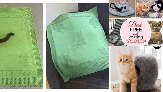 1147+ Free Knitting Patterns For Cat Blankets To Download