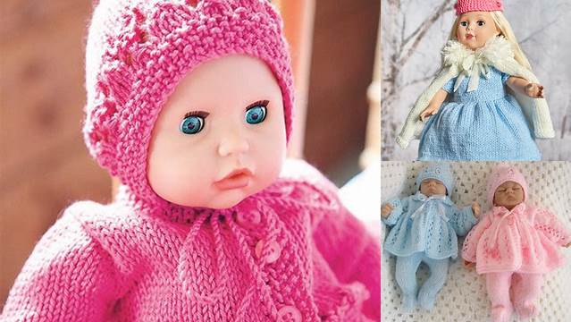 1159+ Free Knitting Patterns Dolls Clothes