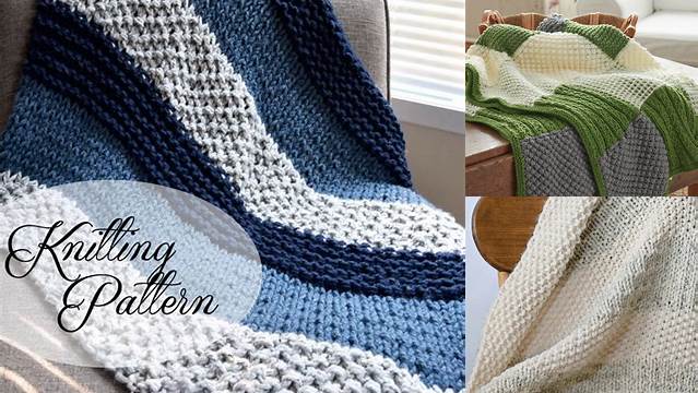 1185+ Free Knitting Patterns For A Blanket