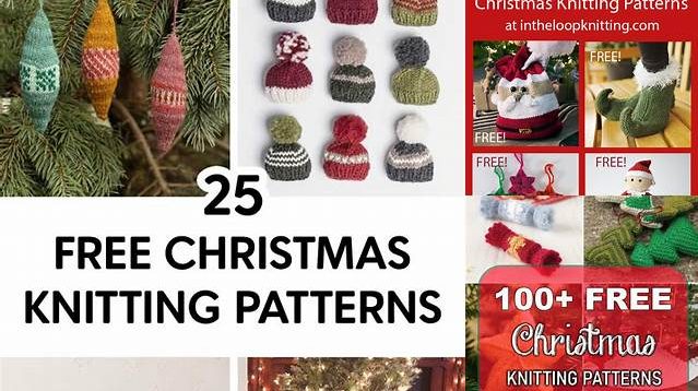 1236+ Free Knitting Xmas Patterns To Download