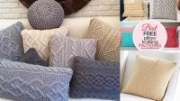 1338+ Free Knitting Patterns Pillow Covers