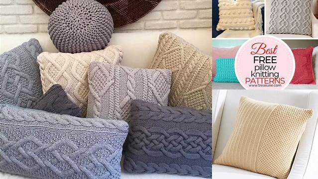 1338+ Free Knitting Patterns Pillow Covers