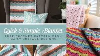 1379+ Quick Blanket Crochet Pattern