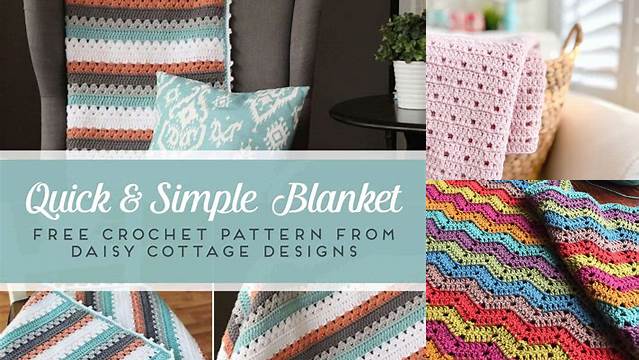 1379+ Quick Blanket Crochet Pattern