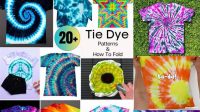 1510+ Tie Dye Patterns Tutorial