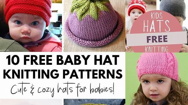 1524+ Free Knitting Patterns For Children Hats