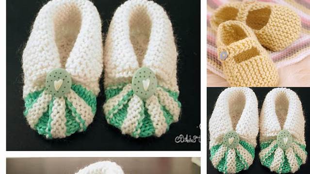 1528+ Free Knitting Patterns For Baby Shoes