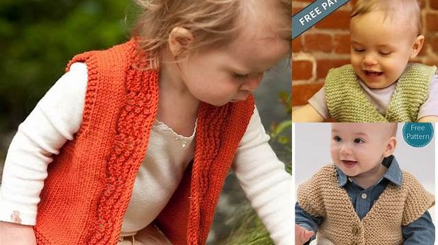 1537+ Free Knitting Pattern For Child's Vest