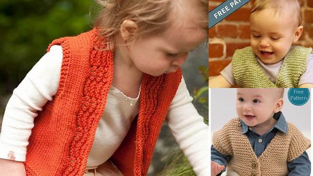 1537+ Free Knitting Pattern For Child's Vest